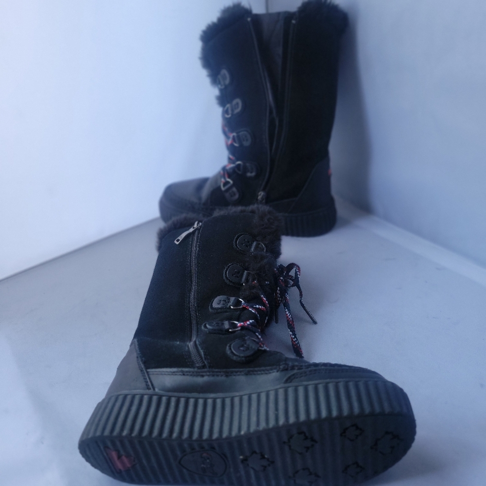 Pajar Canada Women Waterproof Winter Snow Boots Size 7.5 - Picture 4 of 12